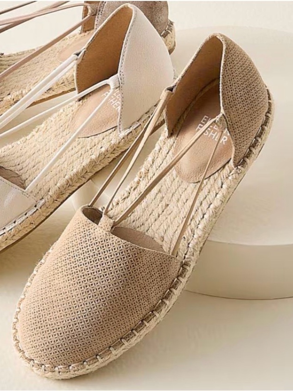 EILEEN FISHER
Lee Espadrilles Sandal/Suede/ Size 6 1/2